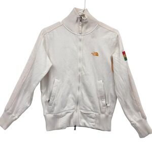 The North Face Women 1970 First Ascents‎ Sweatshirt Zip Up Medium White Climbing